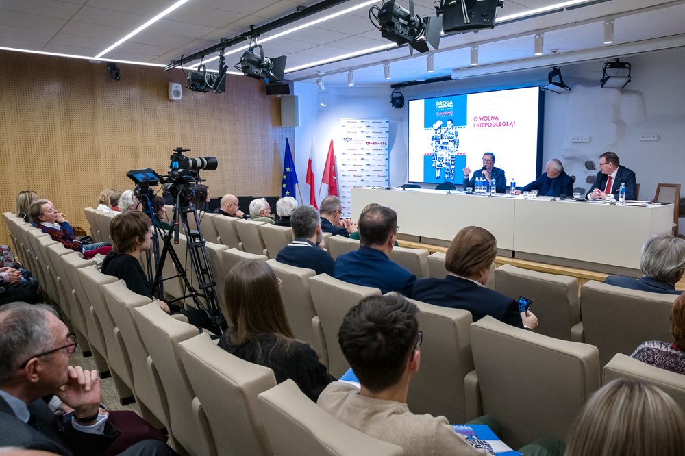 Debata historyczna „O Wolną i Niepodległą!” – Warszawa, 14 listopada 2024. Fot. Sławek Kasper (IPN)