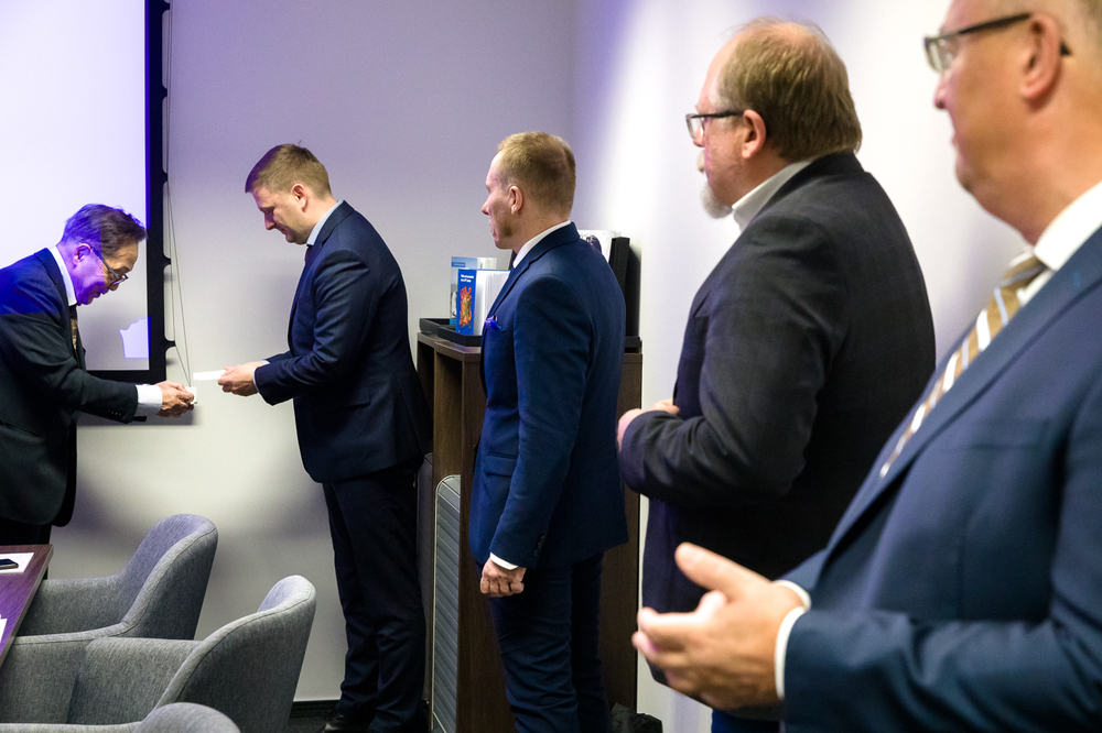 Delegacja z Japonii z wizytą w Instytucie Pamięci Narodowej – Warszawa, 14 listopada 2024. Fot. Sławek Kasper (IPN)