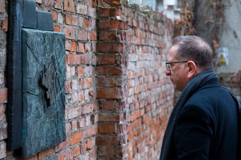 84. rocznica zamknięcia granic getta warszawskiego – 15 listopada 2024. Fot Sławek Kasper (IPN)