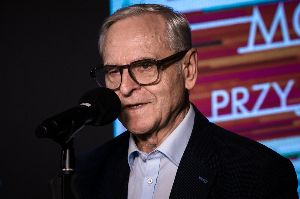 Promocja albumu „Polsko-węgierskie mosty przyjaźni. Biografie” – Warszawa, 15 listopada 2024. Na zdj. ambasador RP na Węgrzech w latach 1997–2001 Grzegorz Łubczyk. Fot. Sławek Kasper (IPN)