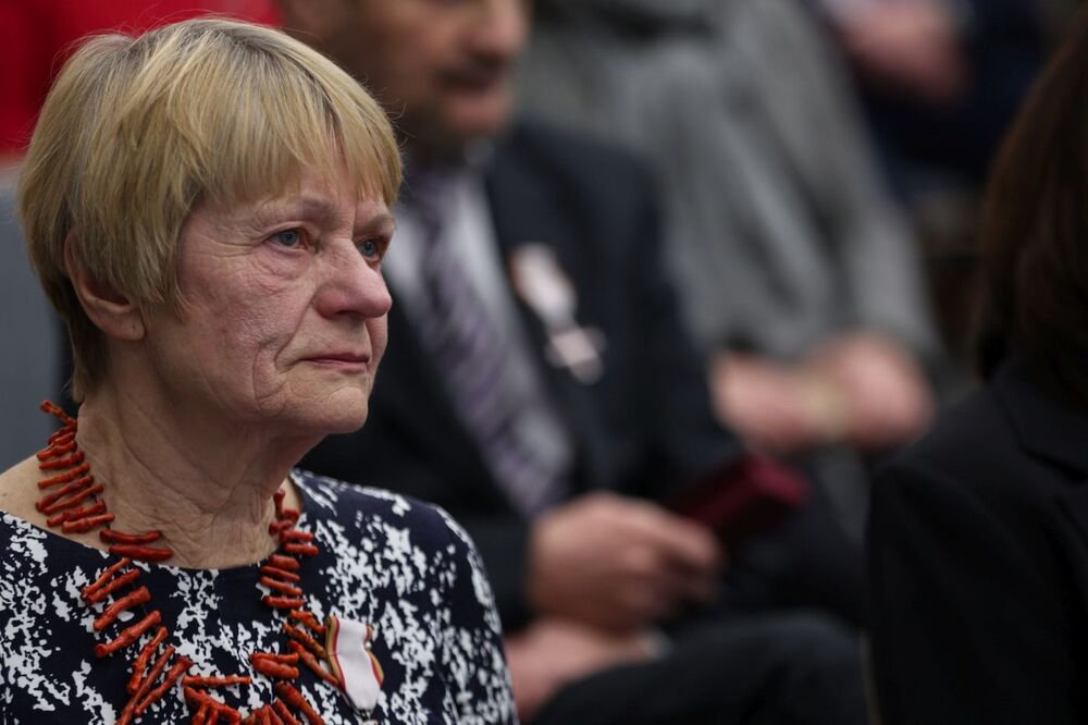 Uroczystość wręczenia Krzyży Wolności i Solidarności – Bydgoszcz, 18 listopada 2024. Fot. Mikołaj Bujak (IPN)