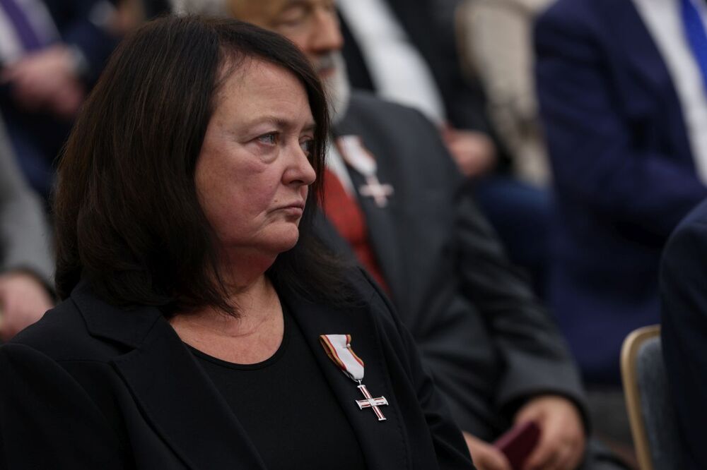 Uroczystość wręczenia Krzyży Wolności i Solidarności – Bydgoszcz, 18 listopada 2024. Fot. Mikołaj Bujak (IPN)