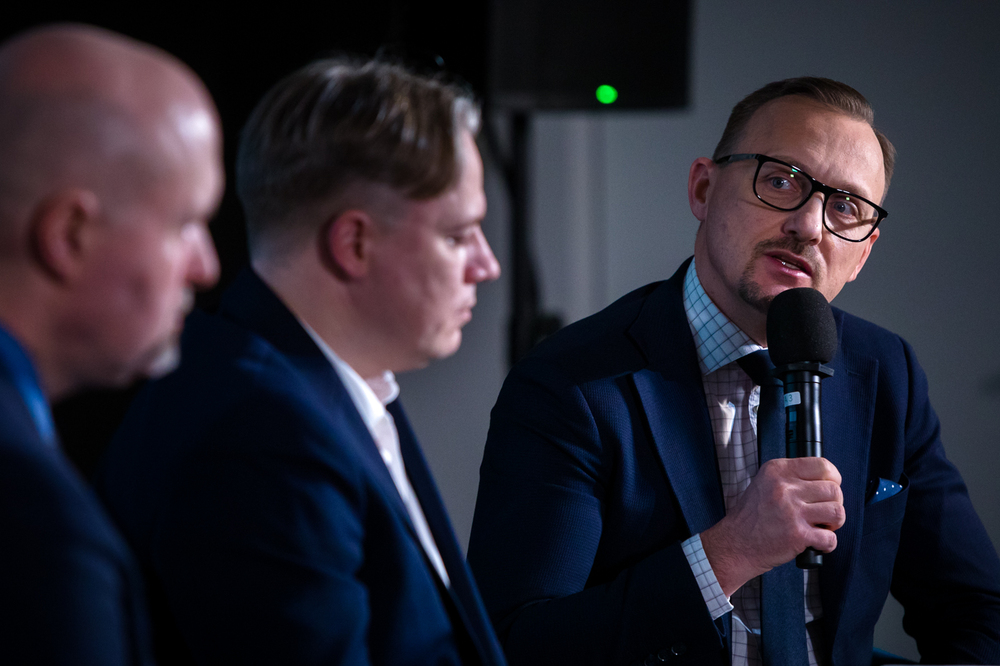 Dyskusja o książce „Operacje deportacyjne NKWD 1940–1941” – Warszawa, 18 listopada 2024. Fot. Sławek Kasper (IPN)