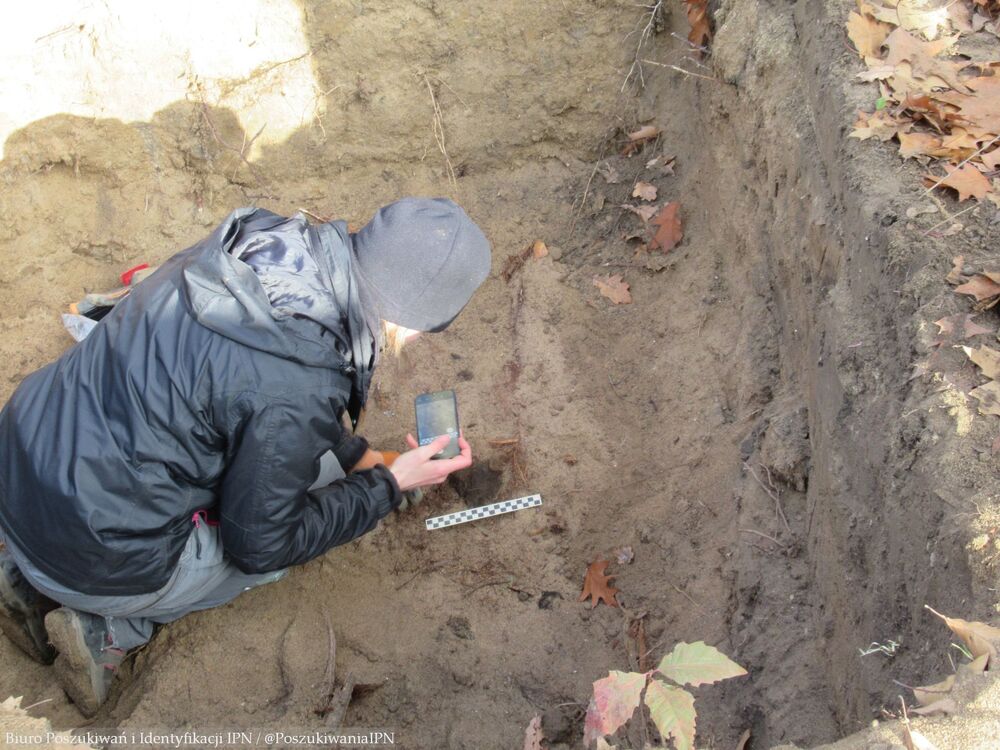 Zespół Biura Poszukiwań i Identyfikacji IPN przeprowadził prace na Cmentarzu Osobowickim we Wrocławiu – 13–15 listopada 2024. Fot. BPiI IPN