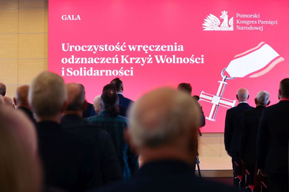 Uroczystość wręczenia odznaczeń – Pomorski Kongres Pamięci Narodowej w Gdańsku, 20 listopada 2024. Fot. Mikołaj Bujak (IPN)