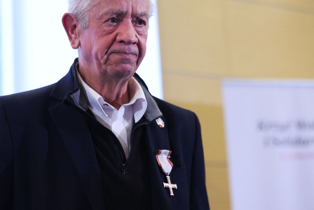 Uroczystość wręczenia odznaczeń – Pomorski Kongres Pamięci Narodowej w Gdańsku, 20 listopada 2024. Fot. Mikołaj Bujak (IPN)