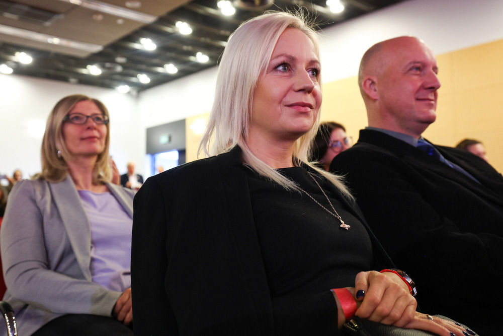 Uroczystość wręczenia medali Reipublicae Memoriae Meritum – Gdańsk, 21 listopada 2024. Fot. Mikołaj Bujak (IPN)