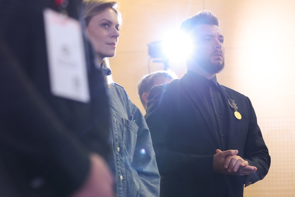 Uroczystość wręczenia medali Reipublicae Memoriae Meritum – Gdańsk, 21 listopada 2024. Fot. Mikołaj Bujak (IPN)