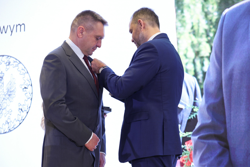 Uroczystość wręczenia medali Reipublicae Memoriae Meritum – Gdańsk, 21 listopada 2024. Fot. Mikołaj Bujak (IPN)