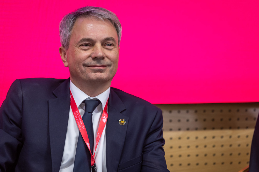 Pomorski Kongres Pamięci Narodowej. Na zdj. dyrektor Biura Edukacji Narodowej IPN dr Adam Pleskaczyński – Gdańsk, 21 listopada 2024. Fot. Roman Jocher