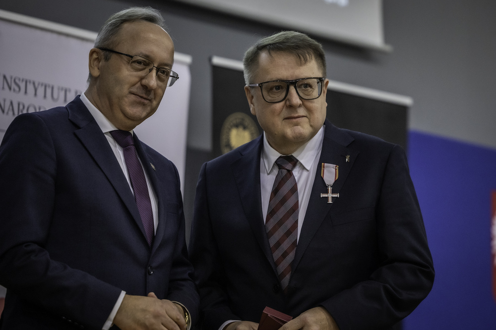 Gala wręczenia Krzyży Wolności i Solidarności oraz nagrody Praesentes Prioribus – Olsztyn, 22 listopada 2024. Fot. Łukasz Czechyra (IPN)