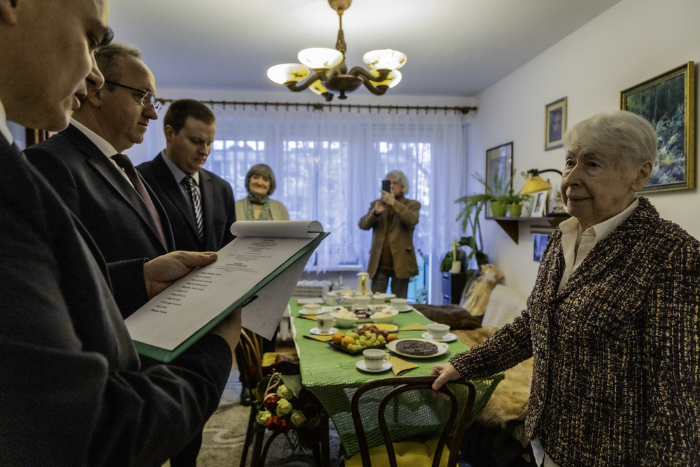 Gala wręczenia Krzyży Wolności i Solidarności oraz nagrody Praesentes Prioribus  – Olsztyn, 22 listopada 2024. Fot. Łukasz Czechyra (IPN)