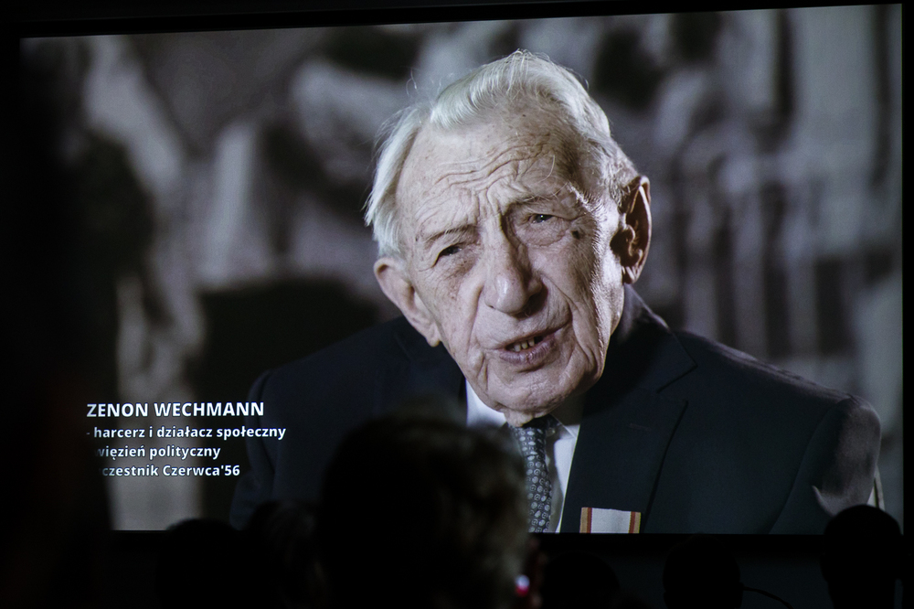 Uroczystość wręczenia odznaczeń Krzyża Wolności i Solidarności byłym działaczom opozycji niepodległościowej z lat 1956–1989 – Warszawa, 27 listopada 2024. Fot. Sławek Kasper (IPN)