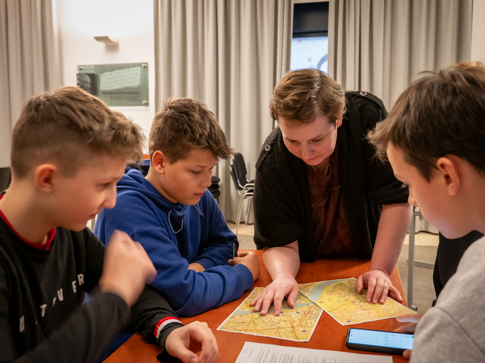 Konkurs „Silni Polską” – warsztaty. Fot. Andrzej Kryński