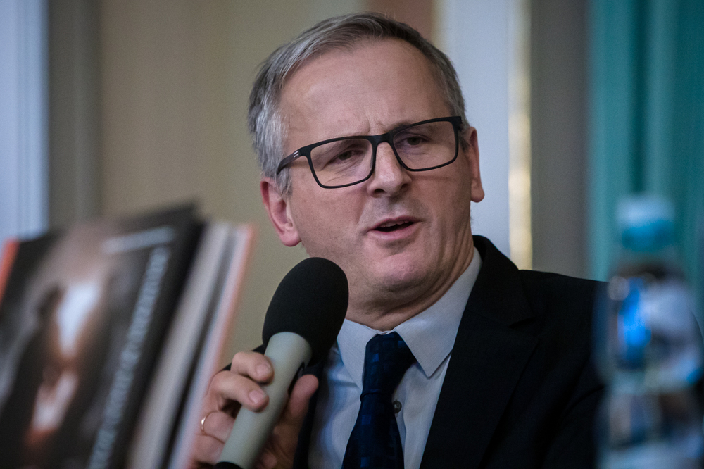 Promocja książki Tadeusza Ruzikowskiego „Solidarni w Hucie Warszawa” – Warszawa, 30 listopada 2024. Fot. Sławek Kasper (IPN)