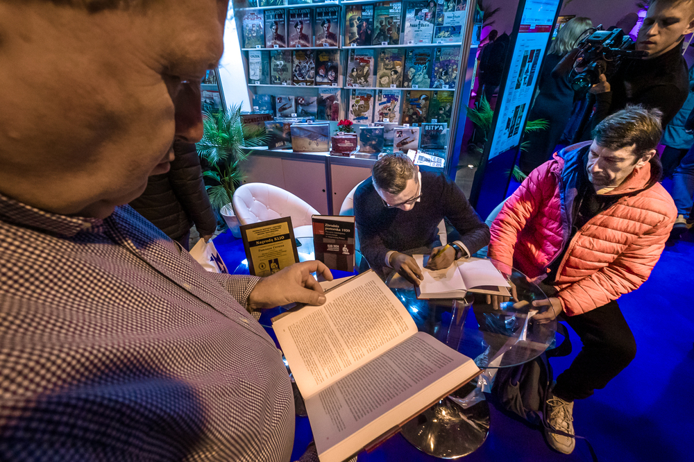 Wydawnictwo IPN na XXXII Targach Książki Historycznej w Warszawie – 30 listopada 2024. Fot. Sławek Kasper (IPN)