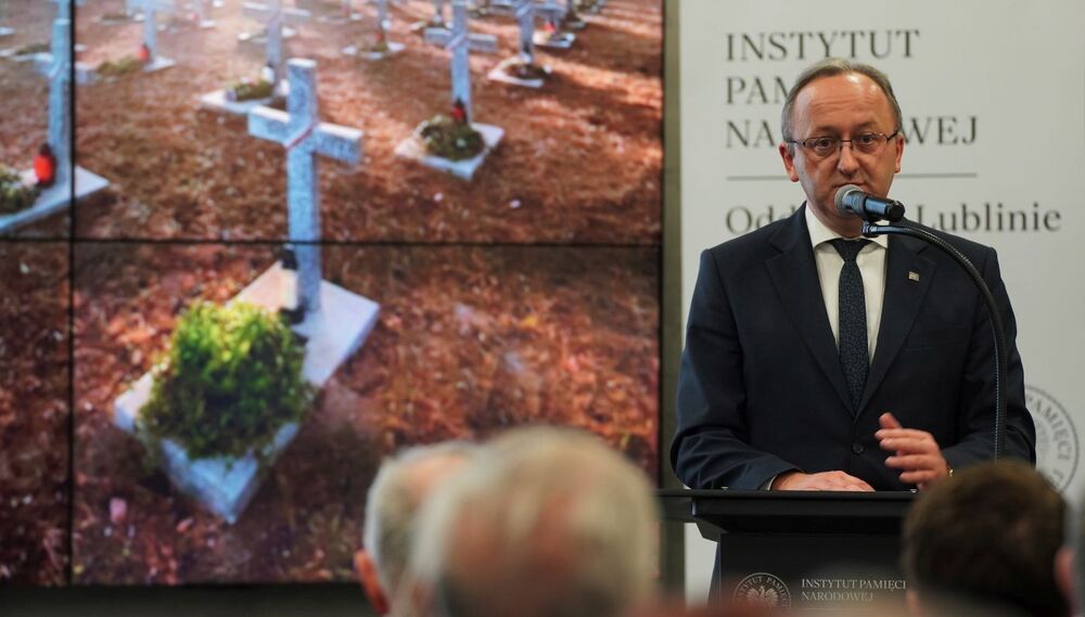 Dyskusja o „Dokumentach zbrodni wołyńskiej”. Na zdj. dr hab. Karol Polejowski, zastępca prezesa IPN – Lublin, 29 listopada 2024. Fot. Dominik Borek (IPN)