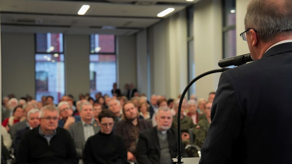 Dyskusja o „Dokumentach zbrodni wołyńskiej” – 29 listopada 2024. Fot. Dominik Borek (IPN)