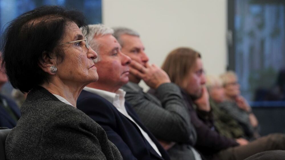 Dyskusja o „Dokumentach zbrodni wołyńskiej”. Na zdj. dr Leon Popek (IPN) – 29 listopada 2024. Fot. Dominik Borek (IPN)