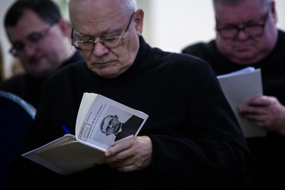 Uroczystości upamiętniające ks. Michała Pilipca. Konferencja popularnonaukowa w 80. rocznicę śmierci kapłana. Fot. Sławek Kasper (IPN)