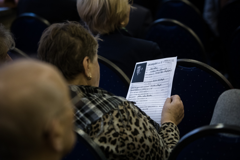 Uroczystości upamiętniające ks. Michała Pilipca. Konferencja popularnonaukowa w 80. rocznicę śmierci kapłana. Fot. Sławek Kasper (IPN)