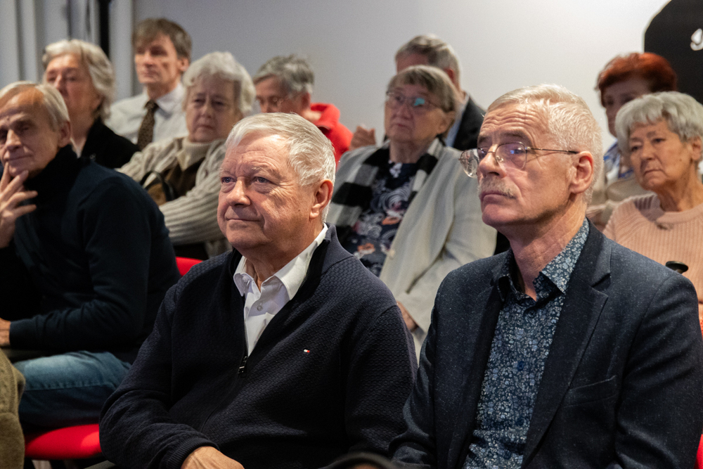 Spotkanie „Rok 1989: Łódź na rozdrożu – przemysłowe miasto w cieniu transformacji ustrojowej”. Fot. Kornelia Zaborska (IPN)