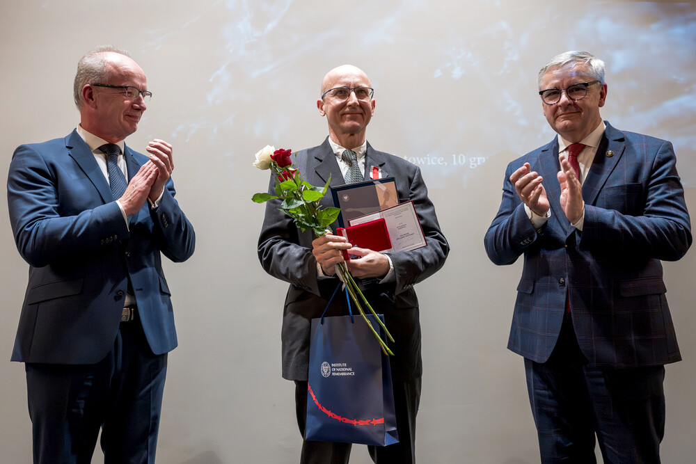 Po raz trzeci wręczyliśmy Nagrody Honorowe IPN „Świadek Historii” – Katowice, 10 grudnia 2024. Fot. Krzysztof Łojko (IPN)