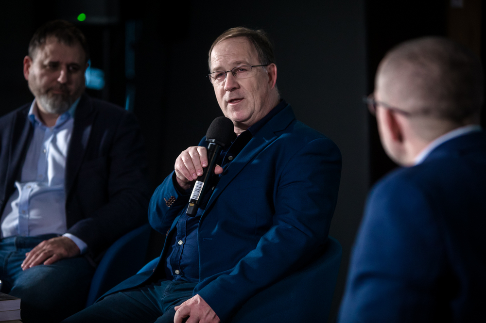 Promocja książki „Stan wojenny. Historia znana, mniej znana i nieznana” autorstwa dr. Grzegorza Majchrzaka – Warszawa, 12 grudnia 2024. Fot. Sławek Kasper (IPN)