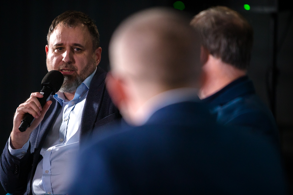 Promocja książki „Stan wojenny. Historia znana, mniej znana i nieznana” autorstwa dr. Grzegorza Majchrzaka – Warszawa, 12 grudnia 2024. Fot. Sławek Kasper (IPN)