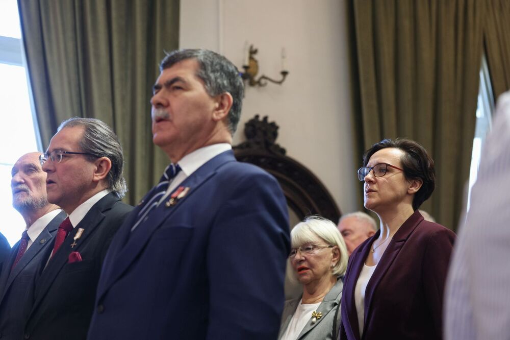 Uroczystość wręczenia odznaczeń Krzyża Wolności i Solidarności byłym działaczom opozycji niepodległościowej z lat 1956–1989 – Warszawa, 13 grudnia 2024. Fot. Mikołaj Bujak (IPN)