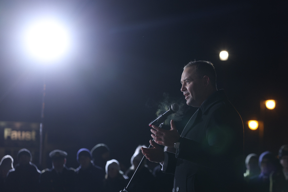 Ofiarom stanu wojennego. Zapal Światło Wolności. Na zdj. prezes IPN dr Karol Nawrocki – Warszawa, 13 grudnia 2024. Fot. Mikołaj Bujak (IPN)