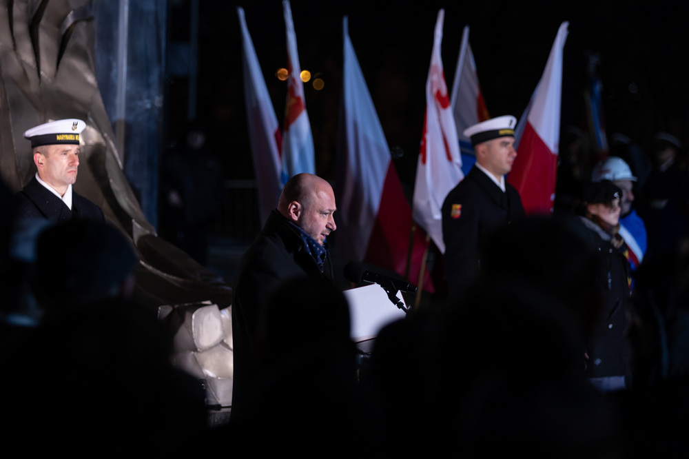 Uczciliśmy ofiary Czarnego Czwartku – Gdynia, 17 grudnia 2024. Fot. Roman Jocher (IPN)