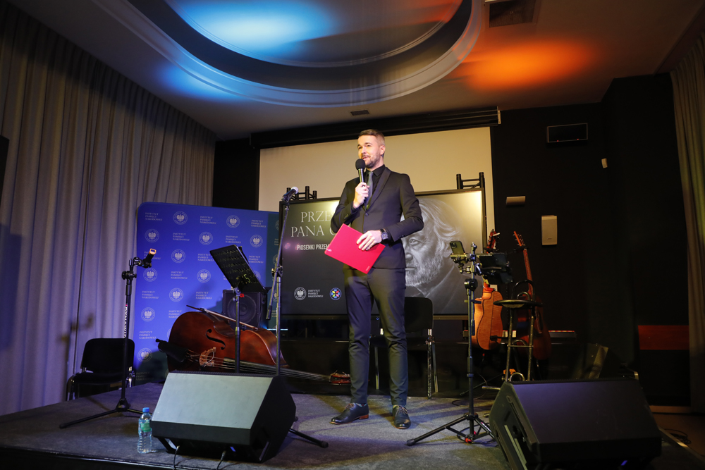 Koncert „Przesłanie Pana Cogito” – Warszawa, 16 grudnia 2024. Fot. Piotr Życieński (IPN)