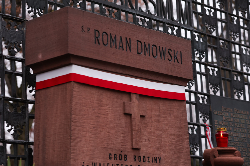 86. rocznica śmierci Romana Dmowskiego – Warszawa, 2 stycznia 2025. Fot. Mikołaj Bujak (IPN)