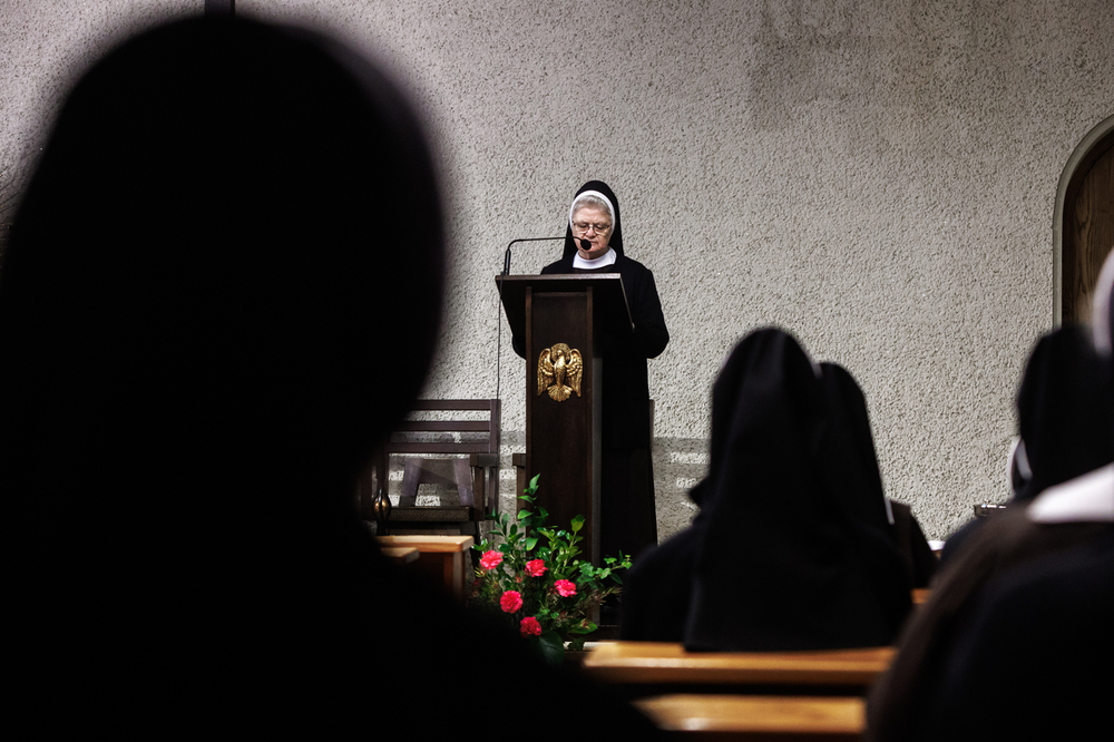 Uroczystość upamiętniająca Matkę Marię Symplicytę Nehring i siostry felicjanki – Warszawa, 12 stycznia 2025. Fot. Sławek Kasper (IPN)