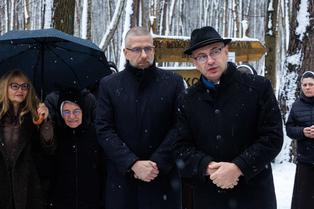 Uroczystość upamiętniająca Matkę Marię Symplicytę Nehring i siostry felicjanki – Warszawa, 12 stycznia 2025. Fot. Sławek Kasper (IPN)