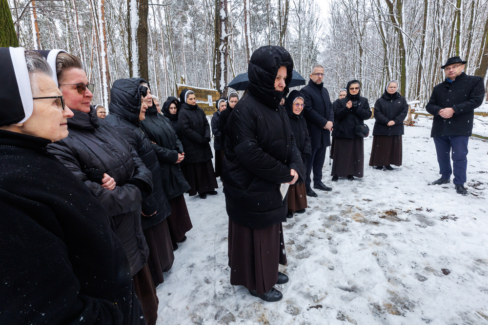 Uroczystość upamiętniająca Matkę Marię Symplicytę Nehring i siostry felicjanki – Warszawa, 12 stycznia 2025. Fot. Sławek Kasper (IPN)