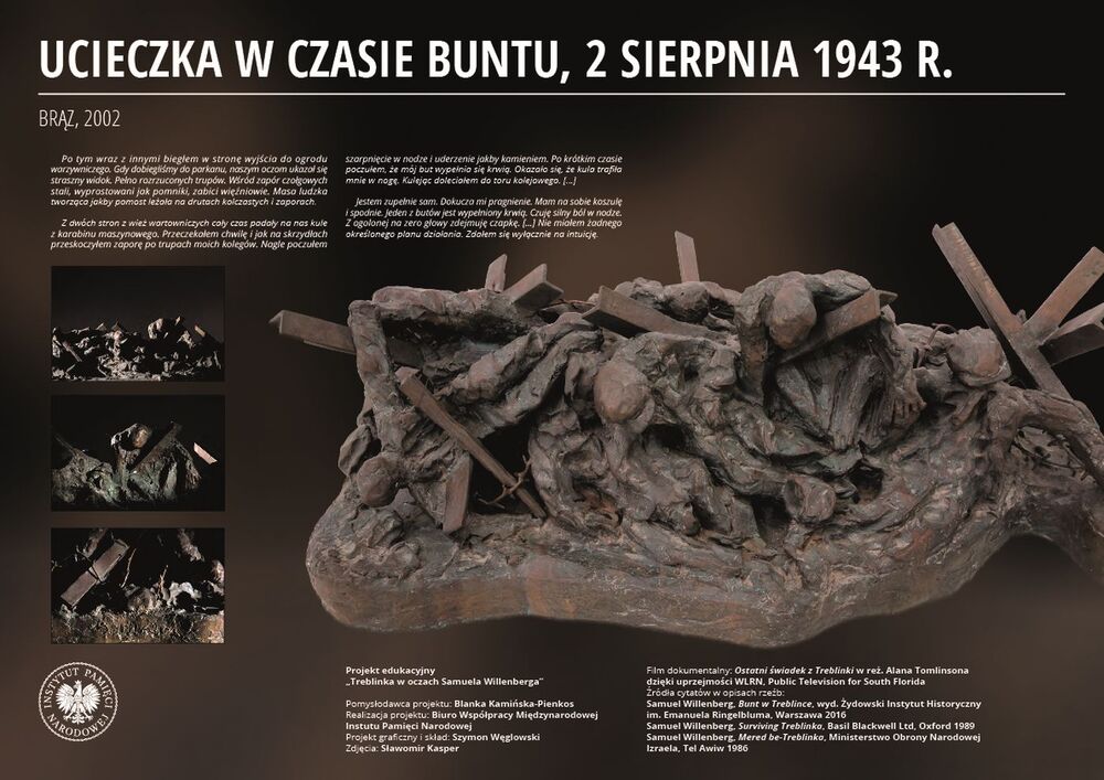 Wystawa „Obraz Treblinki w oczach Samuela Willenberga”