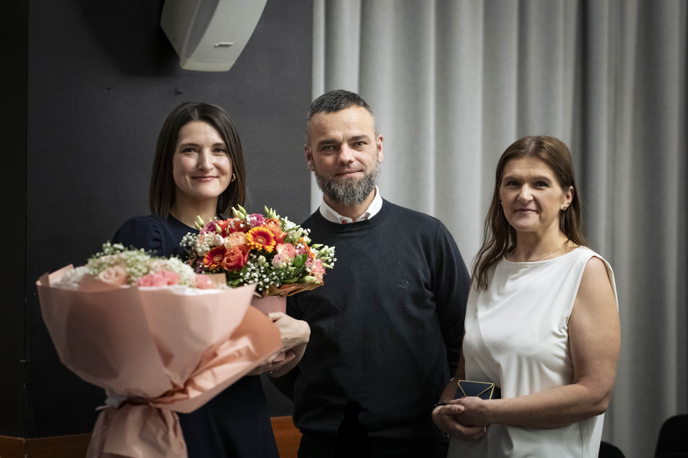 Dyskusja o książce „Cudnej mimozie – wstrętna pokrzywa”. Listy Kornela Makuszyńskiego do żony Janiny i teściów – Warszawa, 16 stycznia 2025. Fot. Angelika Kobylarz-Rycak (AIPN)