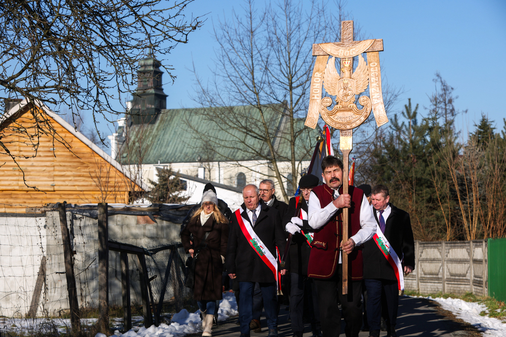 Obchody 151. rocznicy urodzin Wincentego Witosa – Wierzchosławice, 19 stycznia 2025. Fot. Sławek Kasper (IPN)