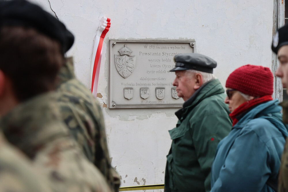 162. rocznica wybuchu Powstania Styczniowego – Wąchock, 19 stycznia 2025. Fot. Dariusz Skrzyniarz (IPN)