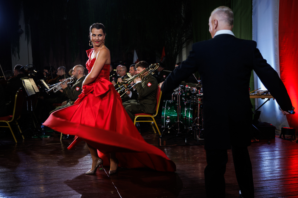 Koncert „Nie ma sprawy ważniejszej niż Polska” – Wierzchosławice, 18 stycznia 2025. Fot. Sławek Kasper (IPN)