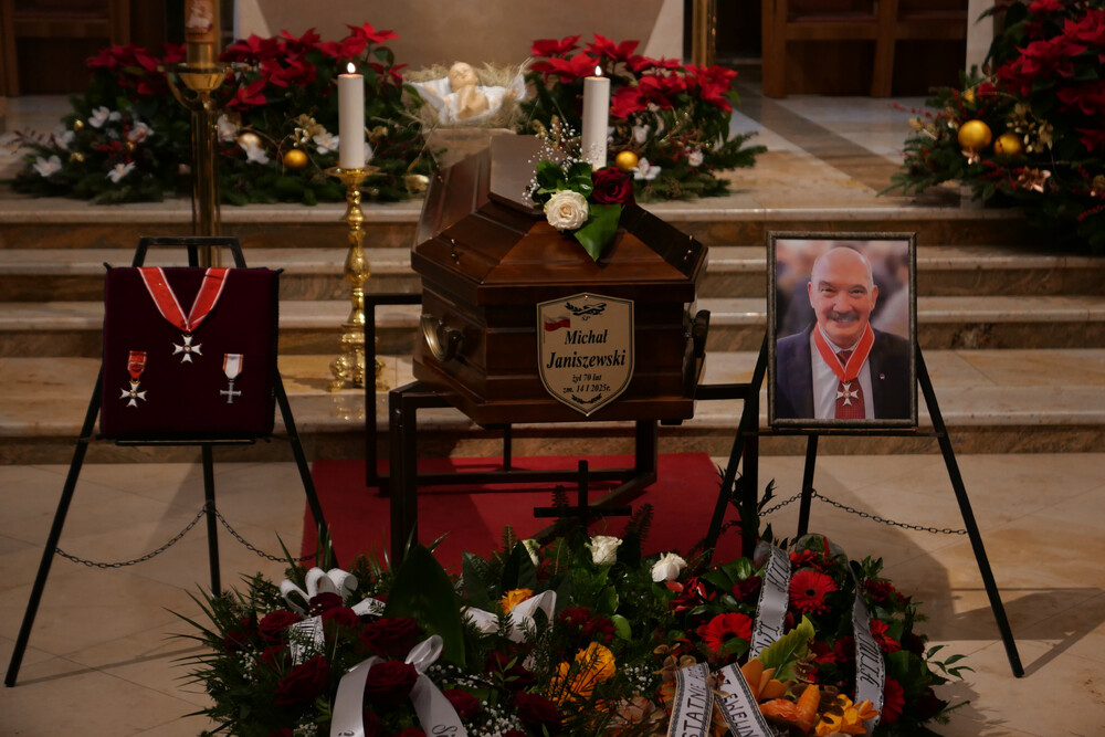 Pożegnaliśmy śp. Michała Janiszewskiego – Warszawa, 22 stycznia 2025. Fot. Krzysztof Wojciechowski (IPN)