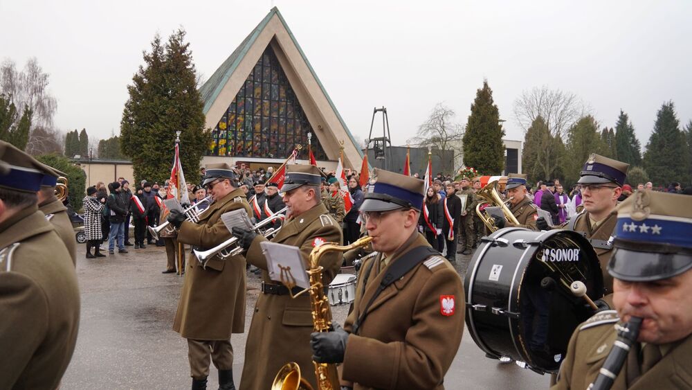 Uroczystości pogrzebowe kpt. Marianny Krasnodębskiej ps. „Wiochna” – Lublin, 22 stycznia 2024. Fot. Szczepan Barczyk (IPN)
