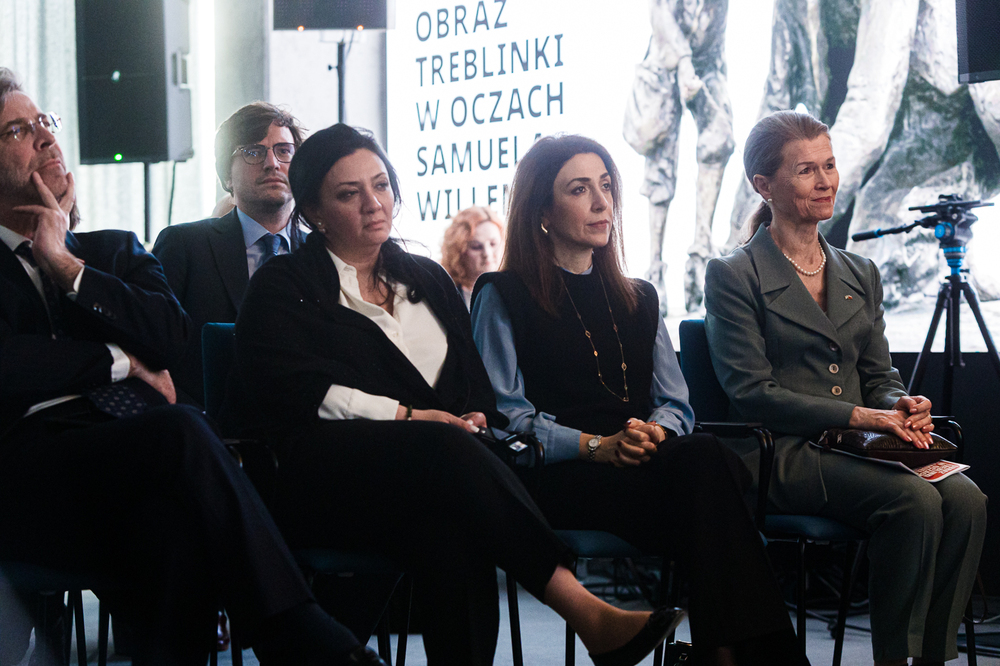 Uroczystość wręczenia Medalu Reipublicae Memoriae Meritum Adzie Krystynie Willenberg – Warszawa, 23 stycznia 2025. Fot. Sławek Kasper (IPN)