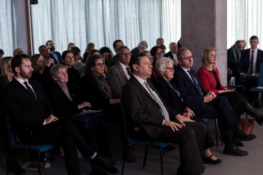 Uroczystość wręczenia Medalu Reipublicae Memoriae Meritum Adzie Krystynie Willenberg – Warszawa, 23 stycznia 2025. Fot. Sławek Kasper (IPN)