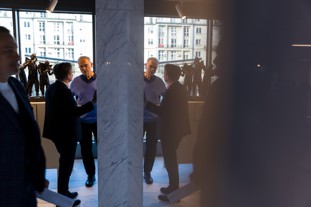 Uroczystość wręczenia Medalu Reipublicae Memoriae Meritum Adzie Krystynie Willenberg – Warszawa, 23 stycznia 2025. Fot. Sławek Kasper (IPN)