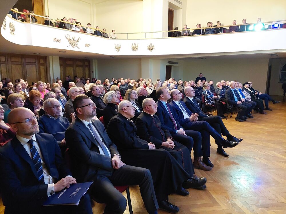 80. rocznica podpalenia archikatedry gnieźnieńskiej przez Armię Czerwoną – Gniezno, 23 stycznia 2025. Fot. Piotr Ryba-Filipowski (IPN)