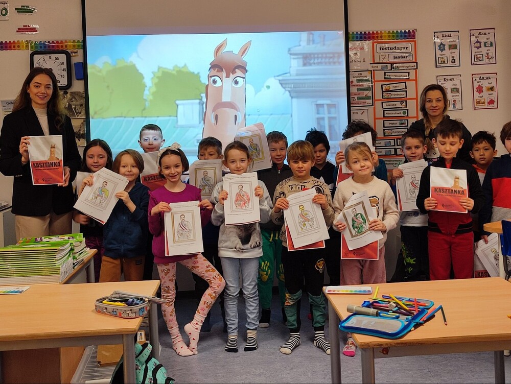 Przystanek Historia na Islandii – 17–18 stycznia 2025. Fot. Dominika Krzysztofsdottir, s. Dorota Michna i Paweł Rudaś