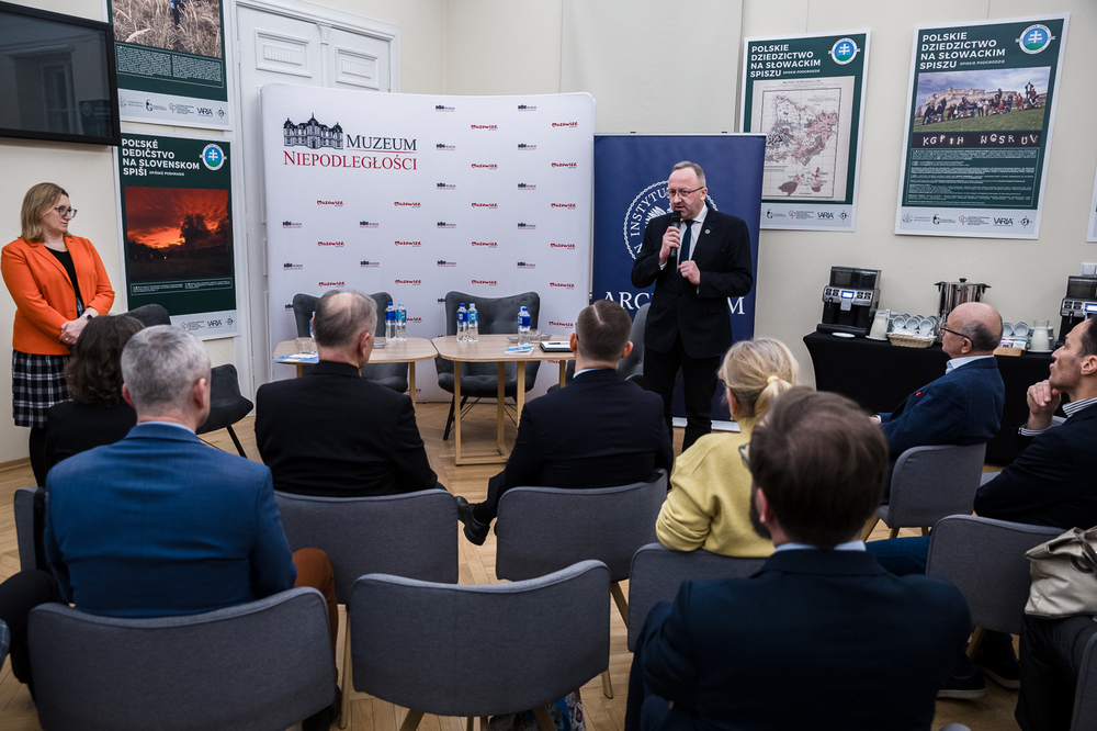 Dyskusja „Niemieckie fabryki śmierci. Rzecz o obozach koncentracyjnych” – Warszawa, 27 stycznia 2025. Fot. Sławek Kasper (IPN)